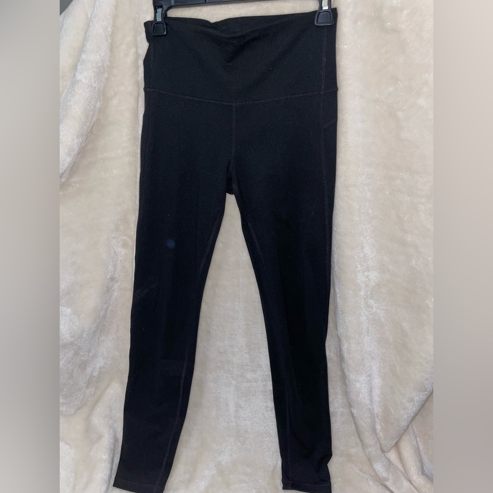 GapFit Black Seamed Leggings